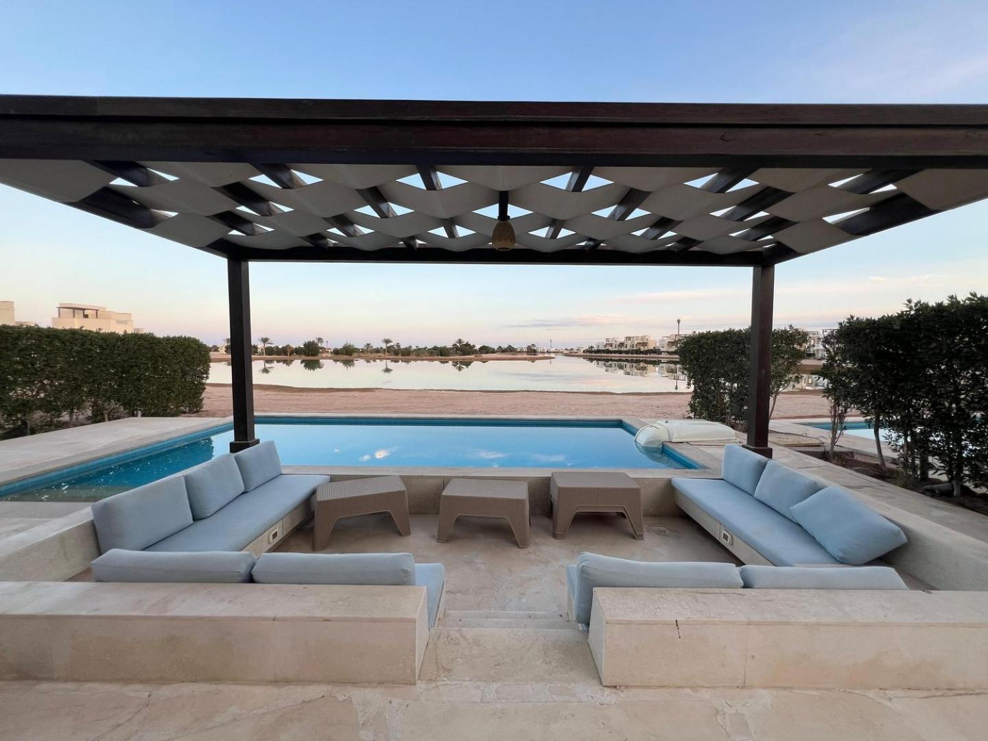 Luxury 4Bdr Villa Private Pool Cyan, El Gouna Хургада Экстерьер фото