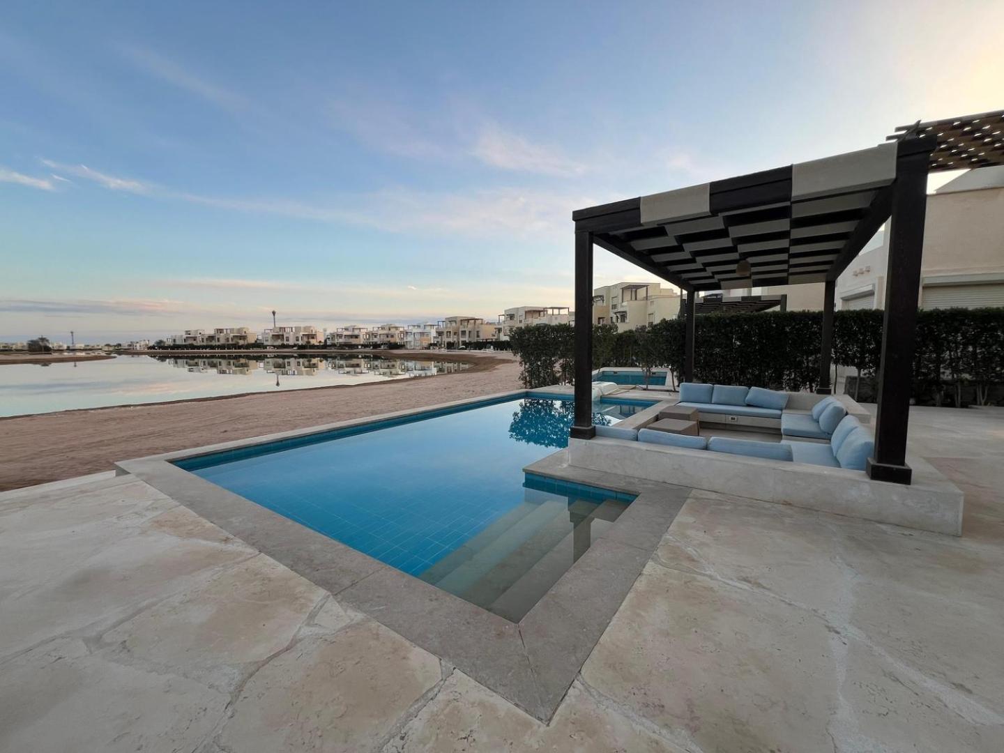 Luxury 4Bdr Villa Private Pool Cyan, El Gouna Хургада Экстерьер фото