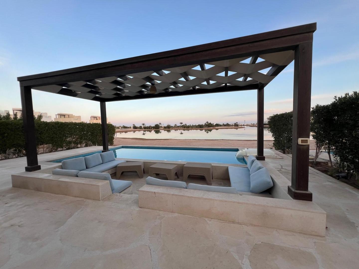 Luxury 4Bdr Villa Private Pool Cyan, El Gouna Хургада Экстерьер фото